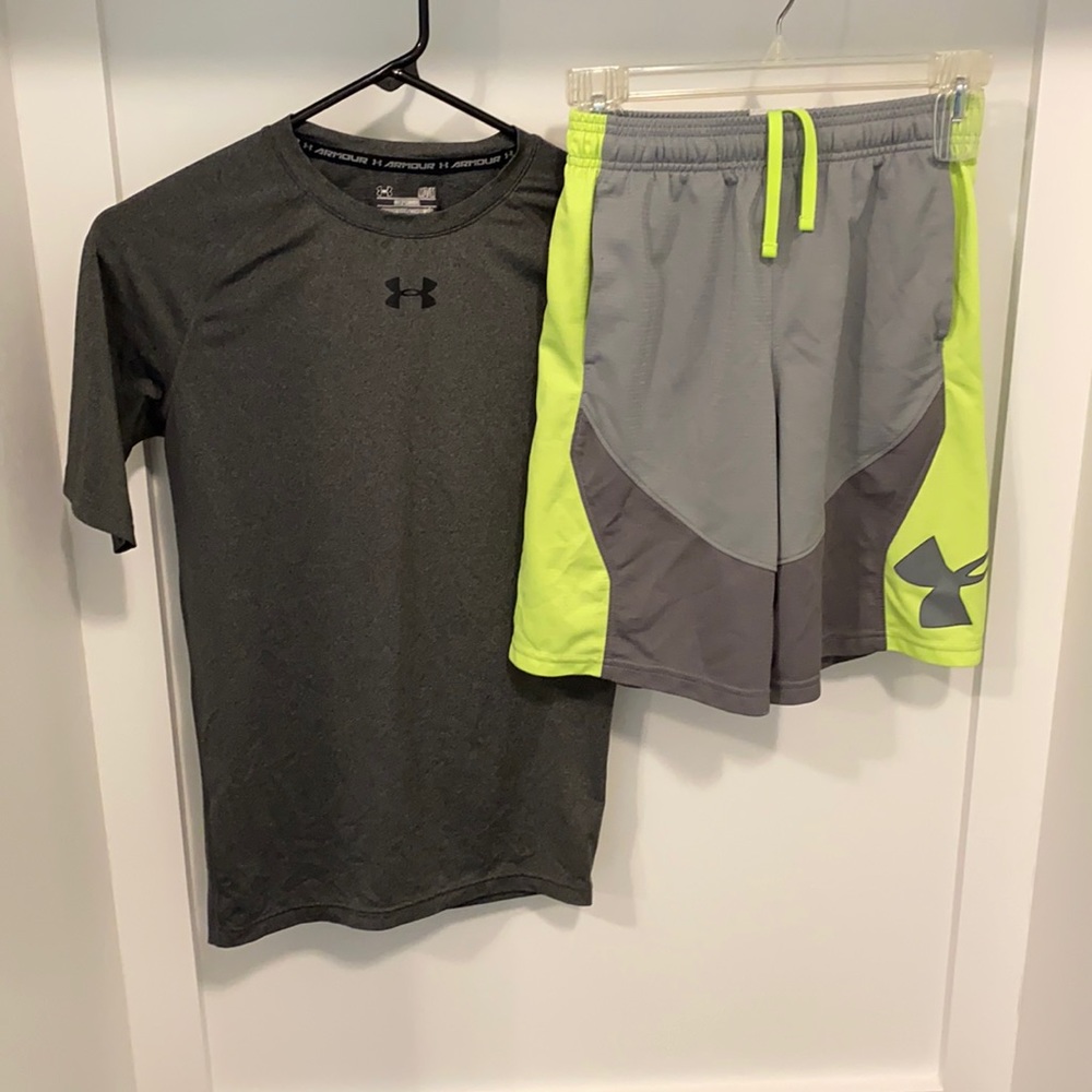 Boys Medium Under Armour Outfit
